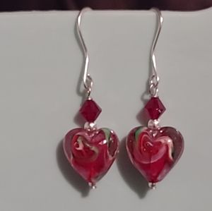Heart earrings
